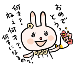 Irritation rabbit sticker #4399496