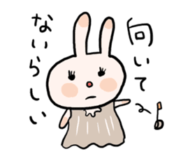 Irritation rabbit sticker #4399505