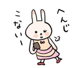 Irritation rabbit sticker #4399506