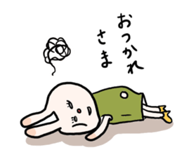 Irritation rabbit sticker #4399507
