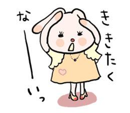 Irritation rabbit sticker #4399509