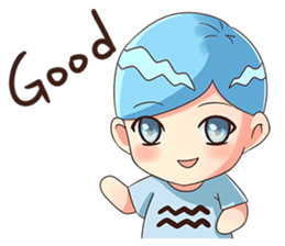 Kindergarten Of Constellation(Aquarius) sticker #4399553