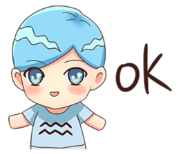 Kindergarten Of Constellation(Aquarius) sticker #4399560