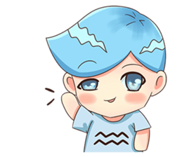 Kindergarten Of Constellation(Aquarius) sticker #4399564