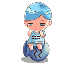 Kindergarten Of Constellation(Aquarius) sticker #4399565