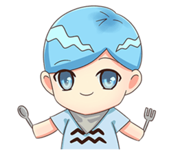 Kindergarten Of Constellation(Aquarius) sticker #4399570