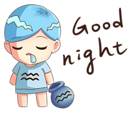 Kindergarten Of Constellation(Aquarius) sticker #4399572