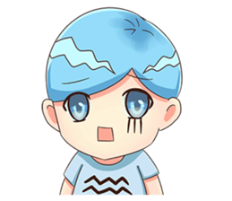 Kindergarten Of Constellation(Aquarius) sticker #4399577