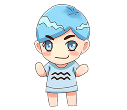 Kindergarten Of Constellation(Aquarius) sticker #4399582