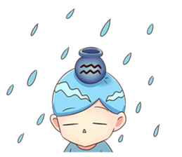 Kindergarten Of Constellation(Aquarius) sticker #4399586