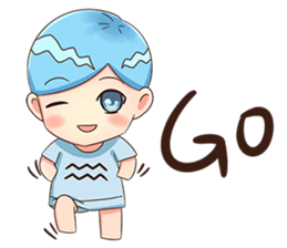 Kindergarten Of Constellation(Aquarius) sticker #4399588