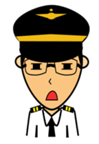 New Cute Pilot Cartoons sticker #4399803