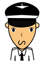 New Cute Pilot Cartoons sticker #4399804