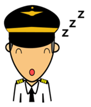 New Cute Pilot Cartoons sticker #4399807