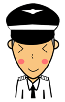New Cute Pilot Cartoons sticker #4399811