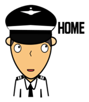 New Cute Pilot Cartoons sticker #4399817