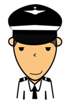New Cute Pilot Cartoons sticker #4399818