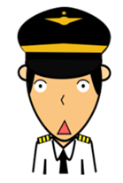 New Cute Pilot Cartoons sticker #4399826