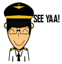 New Cute Pilot Cartoons sticker #4399830