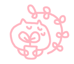 honwakako chan and cat2 sticker #4399996