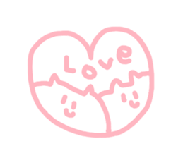 honwakako chan and cat2 sticker #4400013