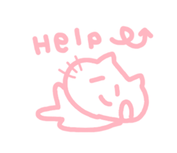 honwakako chan and cat2 sticker #4400023