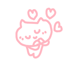 honwakako chan and cat2 sticker #4400025