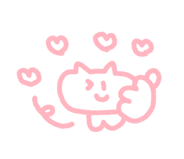 honwakako chan and cat2 sticker #4400027