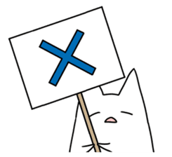 ghosts of the cat sticker #4400114