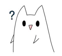 ghosts of the cat sticker #4400123