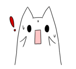 ghosts of the cat sticker #4400124