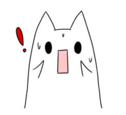 ghosts of the cat sticker #4400124