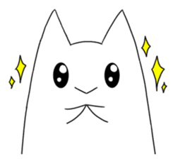 ghosts of the cat sticker #4400126