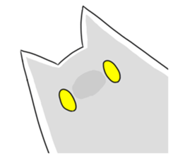 ghosts of the cat sticker #4400142