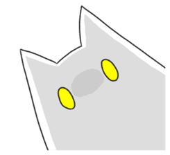 ghosts of the cat sticker #4400142