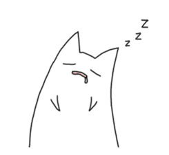 ghosts of the cat sticker #4400143