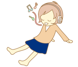 The machine girl sticker #4400547