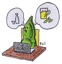 Edamame Sticker sticker #4400918