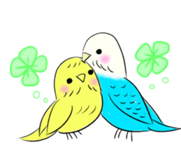 A lovely and interesting parrot. sticker #4400971
