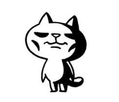 The White Kitten Kitty Ver.3 sticker #4401050