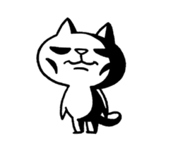 The White Kitten Kitty Ver.3 sticker #4401050