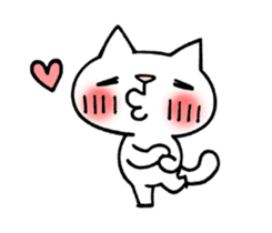 The White Kitten Kitty Ver.3 sticker #4401056