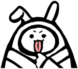 Samurai rabbit 3 sticker #4401113