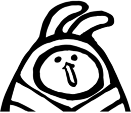 Samurai rabbit 3 sticker #4401115