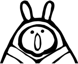 Samurai rabbit 3 sticker #4401117