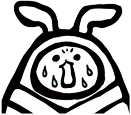Samurai rabbit 3 sticker #4401119