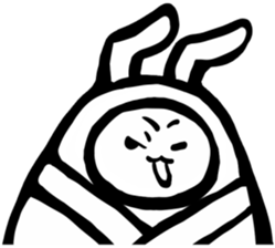 Samurai rabbit 3 sticker #4401121