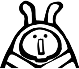 Samurai rabbit 3 sticker #4401122