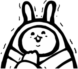 Samurai rabbit 3 sticker #4401123