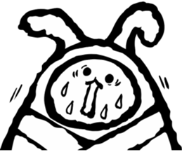 Samurai rabbit 3 sticker #4401124
